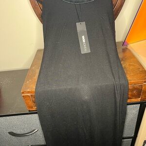 Fashion Nova Black & Mocha Dress